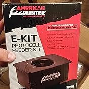 Amazon Com American Hunter 305819 Photocell Economy Feeder Kit