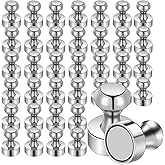 38 Pack Refrigerator Magnets for Whiteboard Small Strong Fridge Magnets Tiny Push Pin Magnetic Neodymium Magnet for Office Classroom Kitchen Home