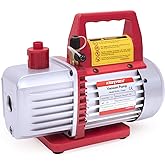 Kozyvacu Single-Stage HVAC Vacuum Pump, 3.5CFM - Ideal for AC Repair Tools | Car AC Vacuum Pump, AC Vacuum Pump Kit, and Recovery Machine HVAC - Also Known as Bomba de Vacio A/C (TA350)