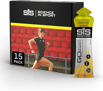 Science in Sport GO Isotonic Energy Gel Lemon Lime 15 x 60ml Vegan