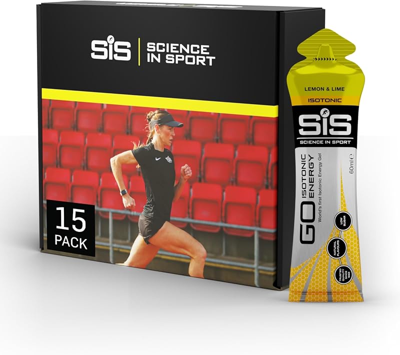 Science in Sport GO Isotonic Energy Gel Lemon Lime 15 x 60ml Vegan