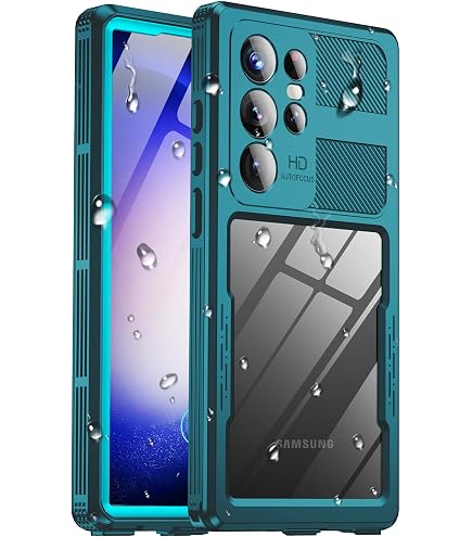 Amazon.com: Haireca for Samsung Galaxy S23 Ultra Waterproof Case