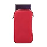 Neoprene Cell Phone Sleeve Zip Pocket Pouch Case
