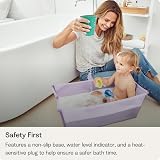 Stokke Flexi Bath Standard Foldable Baby Bath Ocean Blue 0-15kg view 7