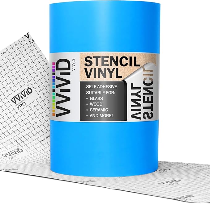 Use Custom Glass and Metal Etching Stencils Vinyl Adhesive