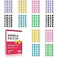 Star Pimple Patches for Face Star Acne Patches Starface Pimple Patch With 6 Colors 2 Sizes 336 Count, Zit Patches Hydrocolloid Patch Cute & Effective Pimple Stickers for Blemish Protection Tools Kit