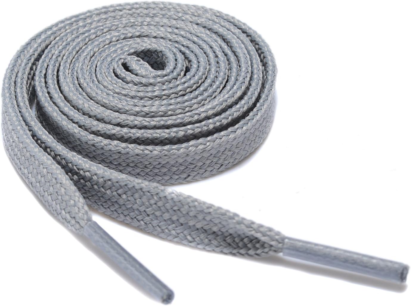 AOMIDIFlat Shoelaces Wide Shoes Lace (3 Pair) - Wide Shoelaces - Flat Shoe Laces for Sneakers and Shoes