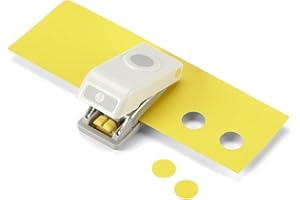 EK Tools 1/2-Inch Circle Punch with Safety Lock, Create Perfect Circles for Handmade Cards, Scrapbooking, Gift Tags, Invitations, Decorations