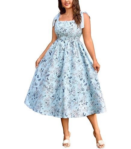 EYWOL Plus Size Wedding Guest Dress for Women