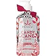 Hempz Limited Edition Peppermint Candy Cane Herbal Body Lotion Moisturizer (17 Oz) – Holiday Body Lotion for Women or Men with Dry Skin - Hydrating Moisturizer for Daily Radiance
