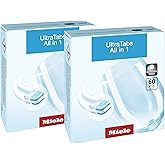 Miele Original GS CL 1206 T UltraTabs All-in-1 Dishwasher Detergent Tablets, Multipack of 120