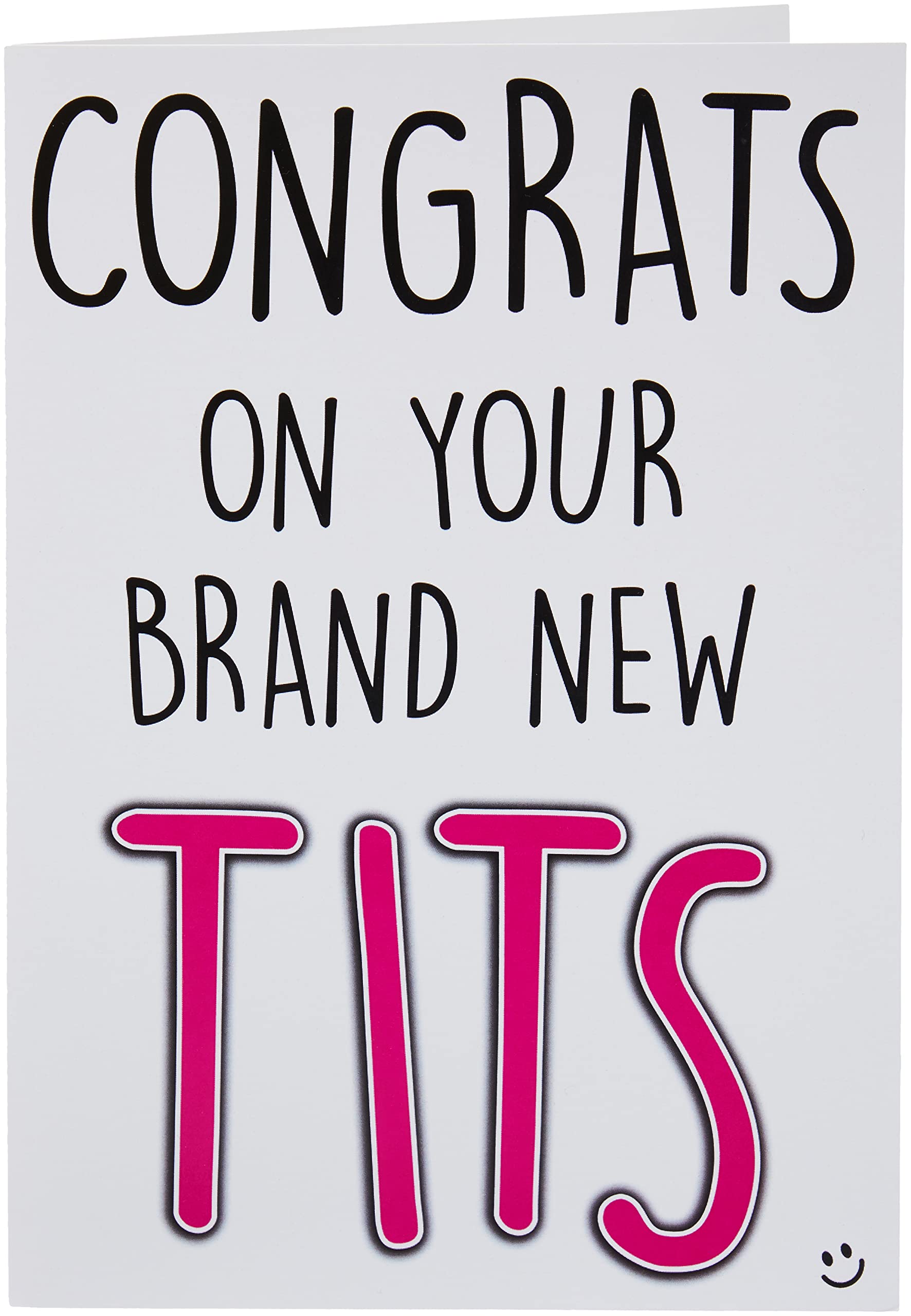 Funny Boobs Card, Boob Job, Breast Surgery, Fun Boob Job Card Congrats Cards New Tits Card Fake Boobs Card Best Friend Funny Card PC348