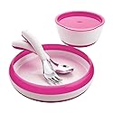 OXO Tot Pink Feeding Set