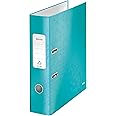 Leitz Wow 10050051 Broad Lever Arch File with Slits A4 in ICY Blue