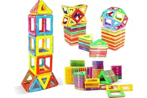 Nictoy Magnetic Blocks 30PCS Toddler Toys Magnetic Building Blocks for Kids Magnetic Tiles 3D Magnetic Toys Set Castle Toys Tiles Educational STEM Toys for Over 3 Years Old Boys Girls Gifts（Y5）