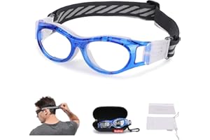 SooGree Kids Sport Glasses - Basketball & Football Goggles - Boys Safety Eyewear - Anti Shock Collision Glasses - Frame 7-14