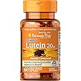 Puritan's Pride Lutein 20 mg with Zeaxanthin, Eye Health Support, 60 Count (L-1)