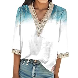 Cheifay Tank Tops Women for Women 3/4 Sleeve Shirts