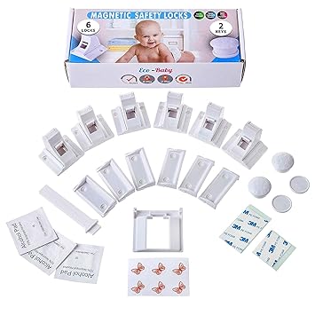 Amazon Com Eco Baby Child Safety Cabinet And Drawer Locks For