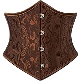 Scarlet Darkness Corset Belt for Women Fishbone Wide Waist Corset Pirate Belt