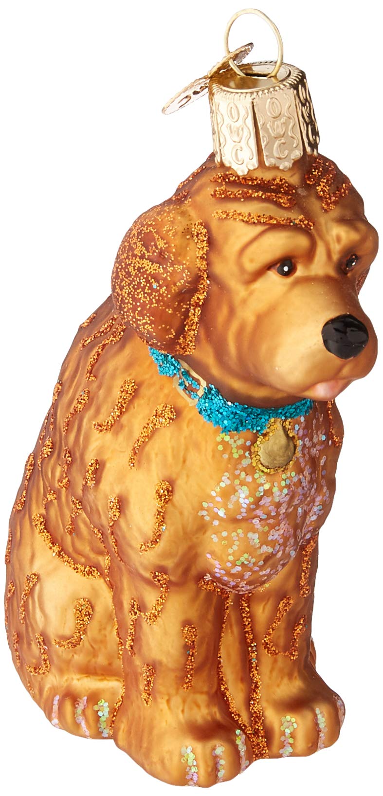 Old World Christmas 12528 Ornament, Irish Doodle