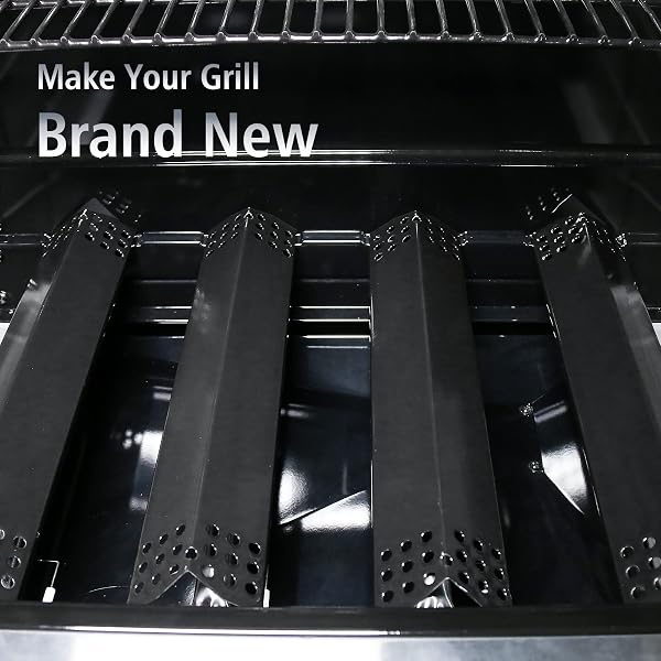HISENCN GRILL PARTS FOR KITCHEN AID 720-0954, 720-0954GA, 720-0733, 720-0733A, 720-0745D, 730-0733, 730-0733A, 730-0954GA, HEAT TENT AND GRILL BURNER REPLACEMENT PARTS FOR KITCHEN AID 4 BURNER GRILL