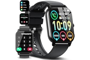 Smart Watch for Men Women(Dial/Answer Calls), Activity Trackers with Heart Rate/Sleep Monitor, 112 Sports Modes/IP68 Waterpro