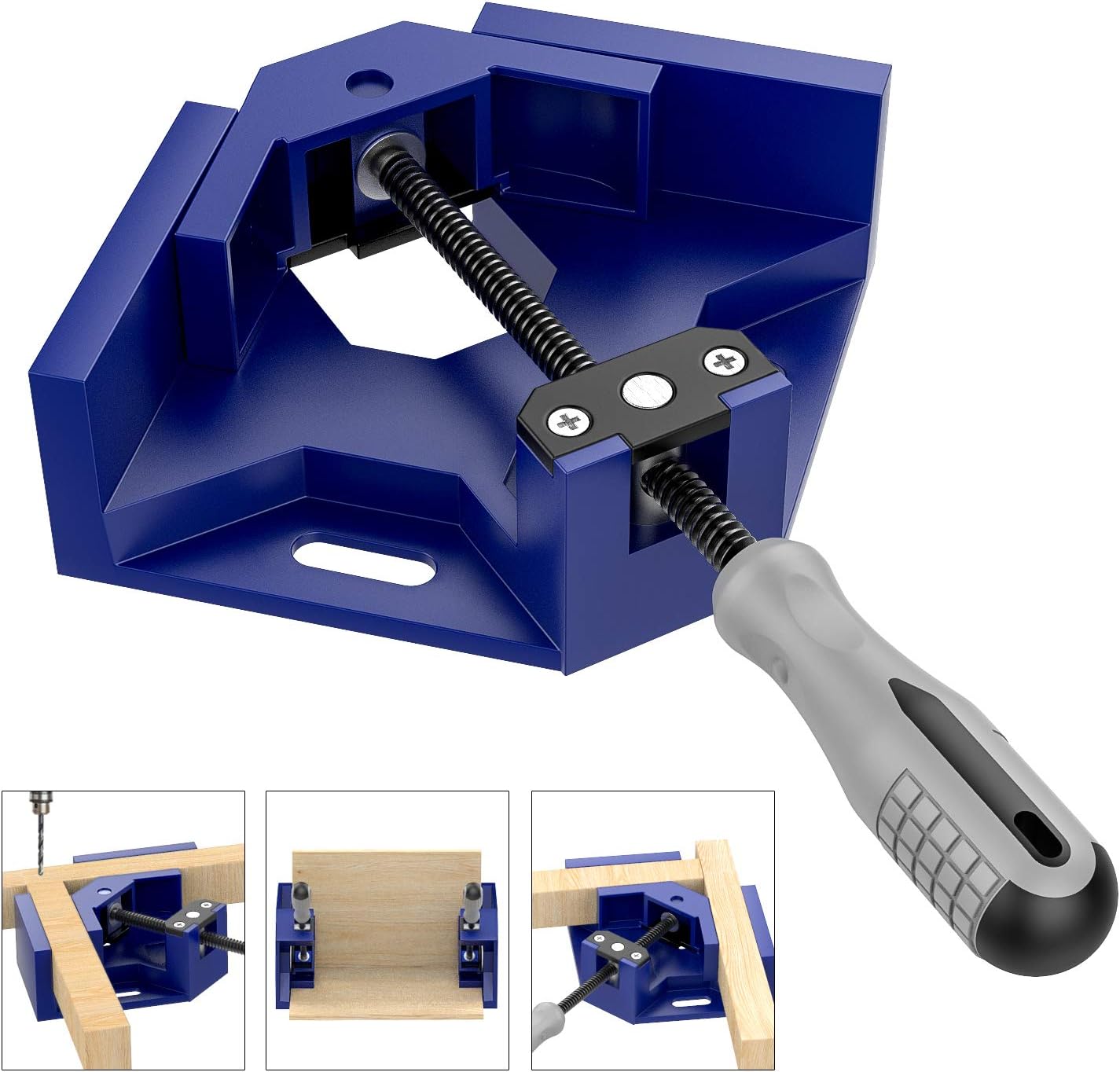 Right Angle Clamp, Housolution Single Handle 90° Aluminum Alloy Corner