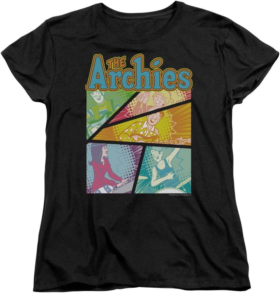 archie Comics The Colored Betty Veronica Jughead Women's T-Shirt Tee