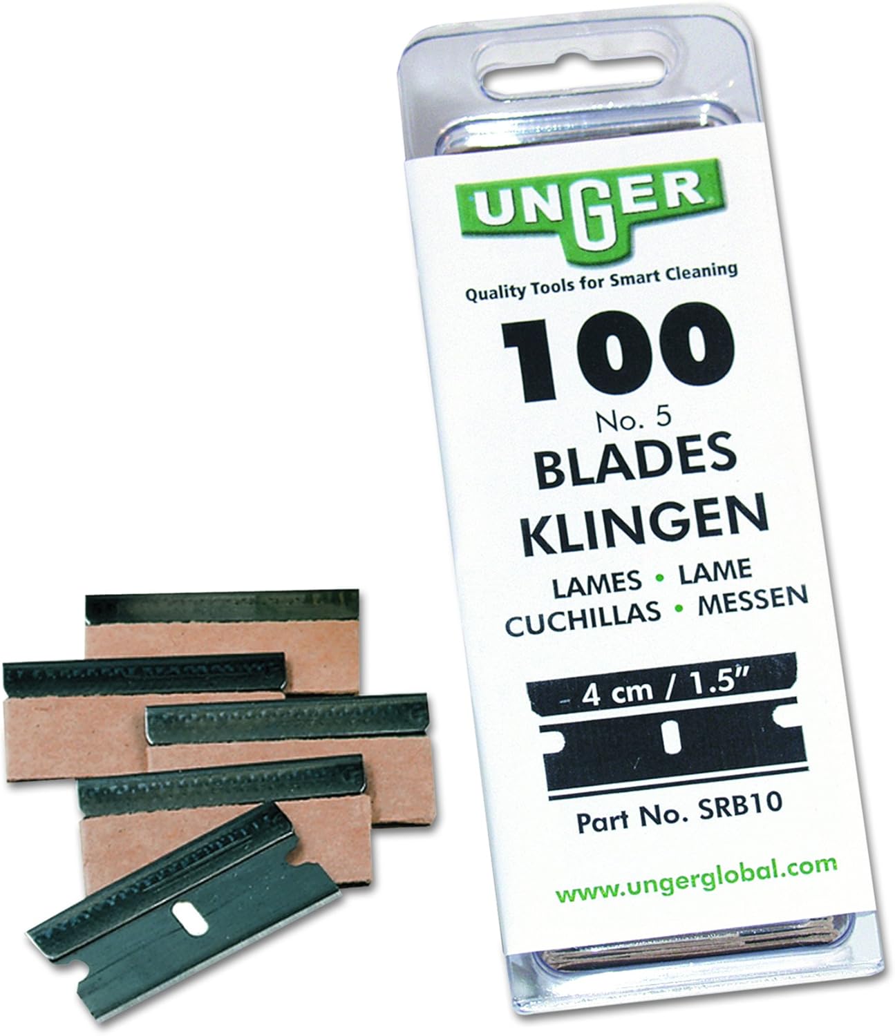 Unger Professional Replacement Scraper Blades 4 5 Blades Tools & Home