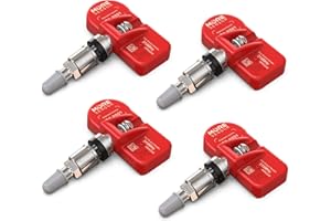 MOBILETRON MORESENSOR Signature Series 315MHz Pre-Programmed TPMS Tire Pressure Sensor 4-Pack | Clamp-in | Compatible with Select 500+ American Brand Models 20925924 20922900 15268606 | NX-S024-4