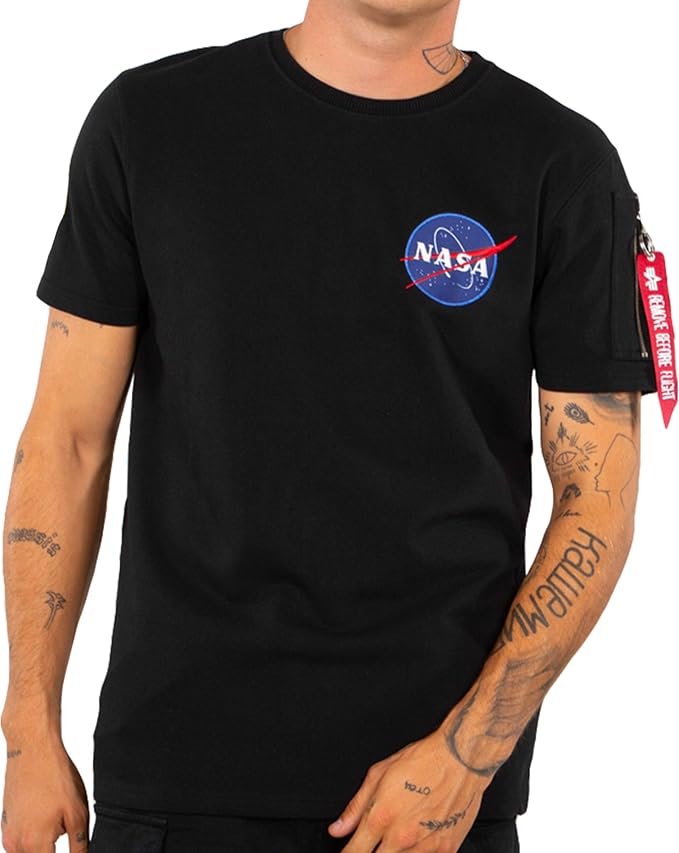 Alpha Industries Nasa Heavy T Shirt Amazon De Bekleidung