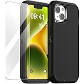 AICase for iPhone 14 Case(6.1") with Glass Screen Protector,Heavy Duty Drop Protection Full Body Rugged Shockproof/Dust Proof Military Protective Tough Durable for iPhone 14 6.1"_1