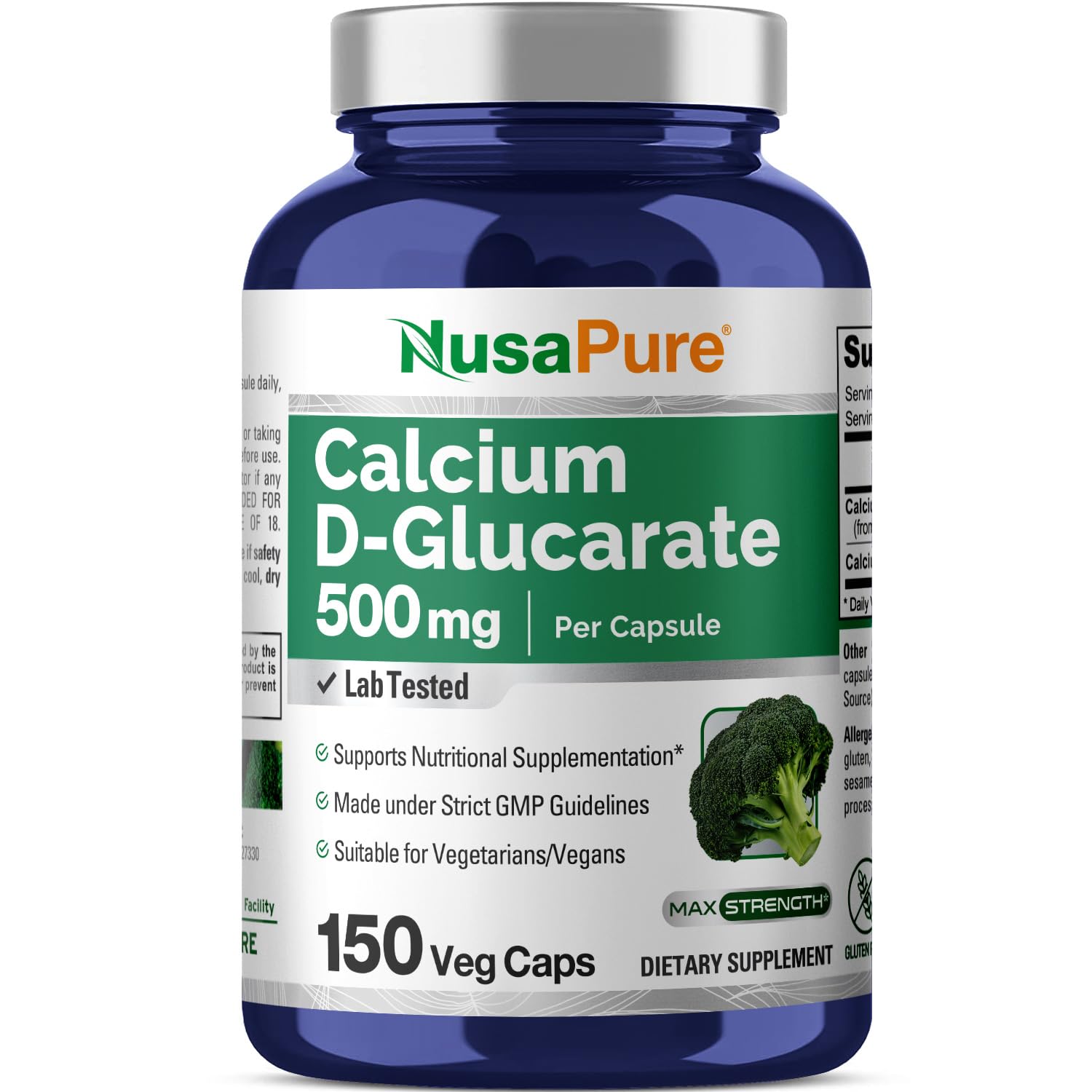 Calcium D-Glucarate 500 mg