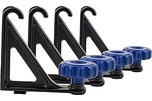 BIKEGEAR Replacement Aero Load Stops(4 Pack) | Will Fit Thule Aeroblade Load Bars, Rapid Aero, Xsporter Pro and Xsporter Bars