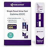 Prime Screen [10 Pack] Nicotine Tobacco Cotinine