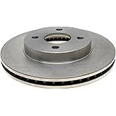 ACDelco Silver Coated Front Disc Brake Rotor - 18A1659AC (19327372) | Durable Auto Replacement Part