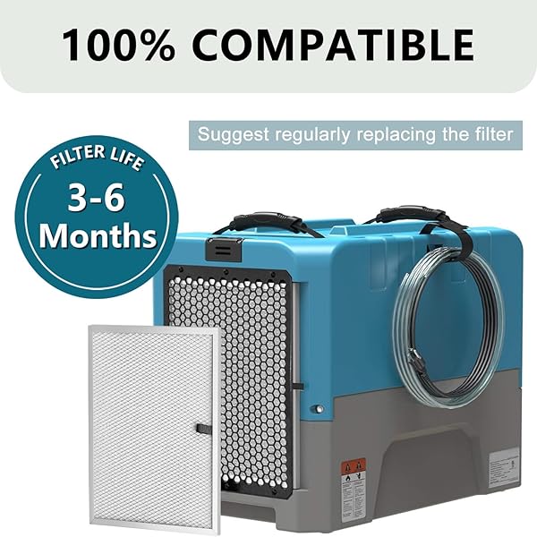 HOAXCINN MERV-10 REPLACEMENT FILTER COMPATIBLE WITH ALORAIR STORM LGR EXTREME AND SENTINEL LGR EXTREME DEHUMIDIFIER WITH AUTOMATIC DEFROST, 4-PCS