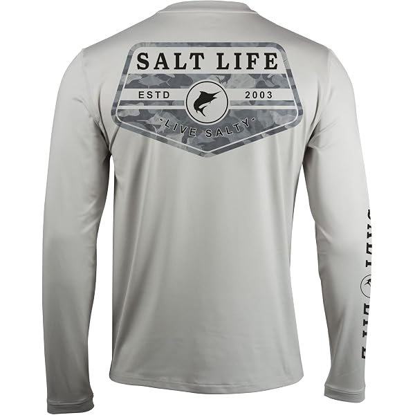 Salt Life Women's Ameritude Long Sleeve Performance Tee - Sun Protection, Moisture Wicking