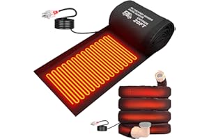 BIPEOO Heated Rv Sewer Hose,20FT 15FT Electrical Heated Sleeve of Rv Sewer Hose Kit,Camper Sewer Hose or Rv Skirting for Winter/Avoid Freezing -20° Rv Accessories