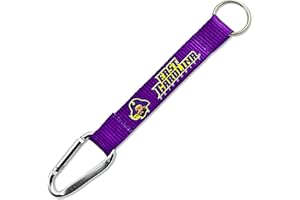 AMINCO NCAA Alabama Crimson Tide Carabiner Lanyard Keychain
