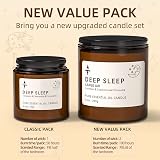 TRINIDa 2 Wicks Sleep Large Candle Gift Set 14.2OZ Lavender Chamomile view 2