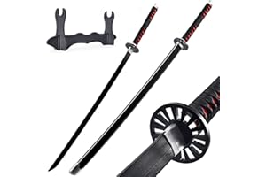 WERKON Demon Slayer Sword 41inch - with Stand Anime Sword- Zenitsu Sword & Tanjirou Sword & Rengoku Sword - Various Styles Available