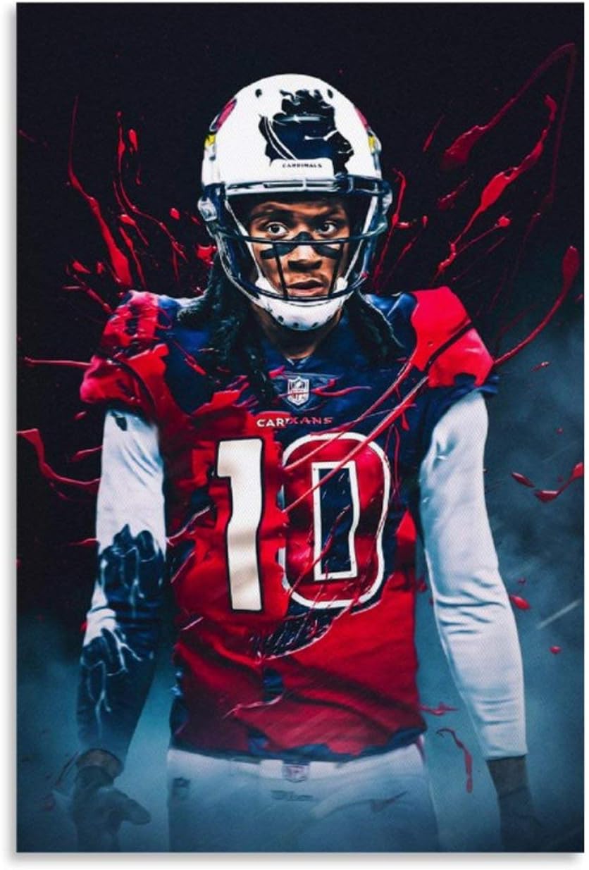 Amazon.com: Arizona Cardinals - Deandre Hopkins Star Poster Canvas Art