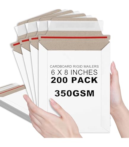Rigid Mailers 6x8 Rigid Stay Flat Mailers Rigid Paperboard