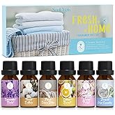 SoulOrigin Clean Essential Oils Set, Fragrance Oil Set for Oil Diffusers with Multiple Flavors, Candle Making 6x10ml- Lavende