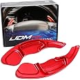 IJDMTOY Red Aluminum Paddle Shifter Extensions - Compatible With Ford Explorer 2013-2019