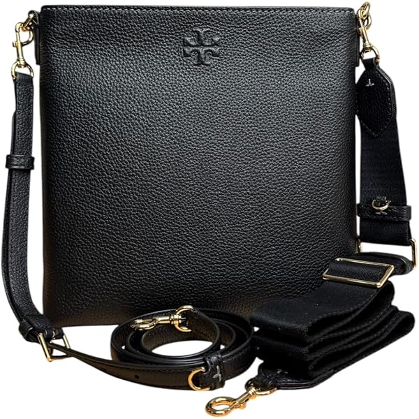 正規品TORY BURCHバックパック Tory Burch Blake Black Leather Crossbody Bag Purse Messenger