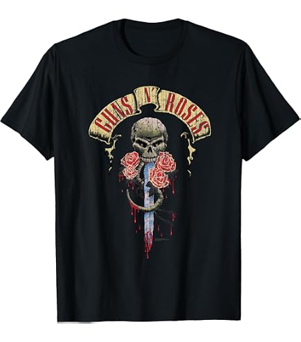 Amazon.com: Guns N' Roses Skull Heads Premium Tri-blend T-Shirt