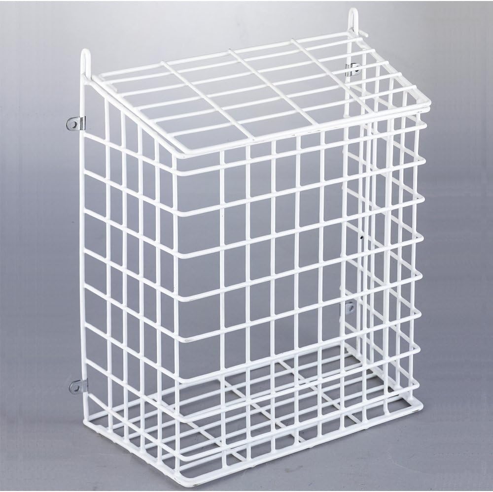 Internal Letter Box Cage and Mail Catcher in White Medium & Large Medium (285mm x 352mm x 151mm)